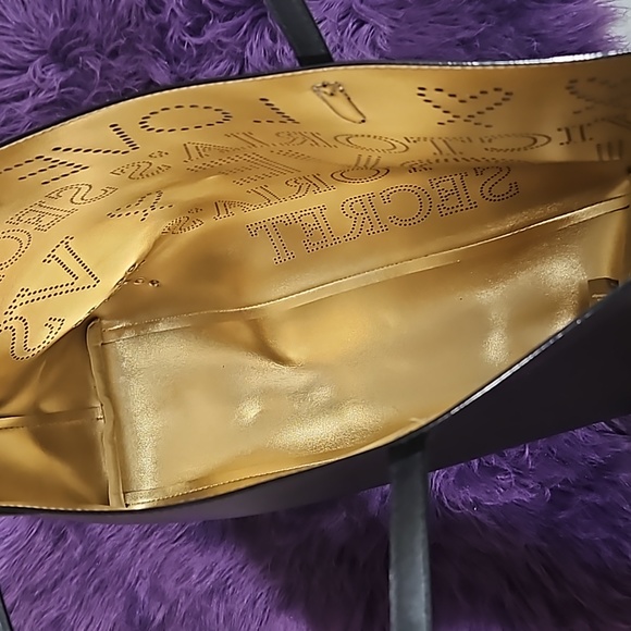 Victoria's Secret Black Tote Bag, OS - Picture 4 of 13